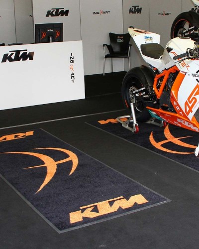 Tapete com logótipo personalizado