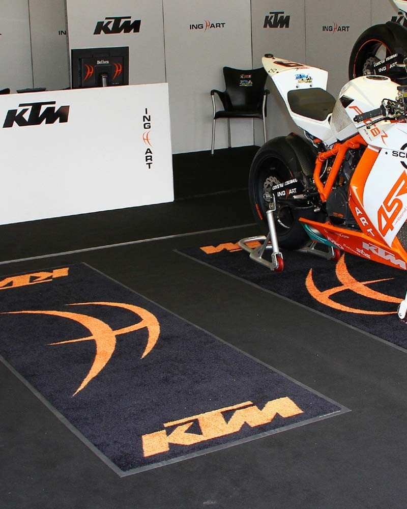 Tapete com logótipo personalizado