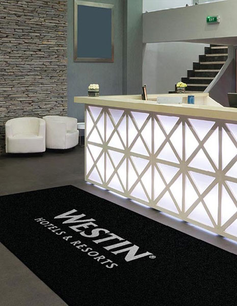 Tapete com logótipo por medida