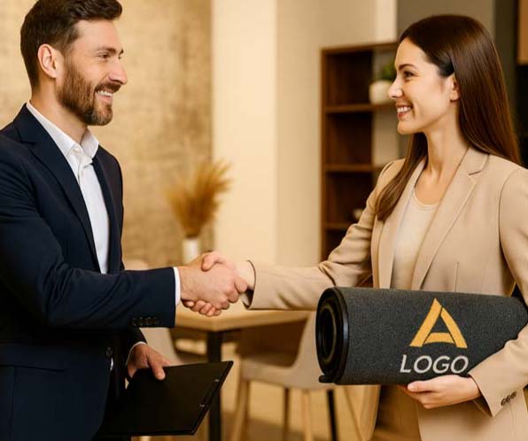 revendedores tapetes personalizados com logótipo